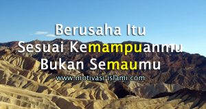 usaha maksimal