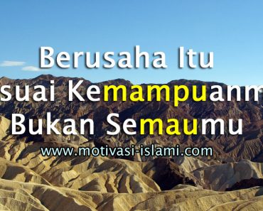 usaha maksimal